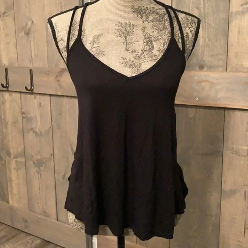 Express black halter strappy top size XS - Picture 3 of 8